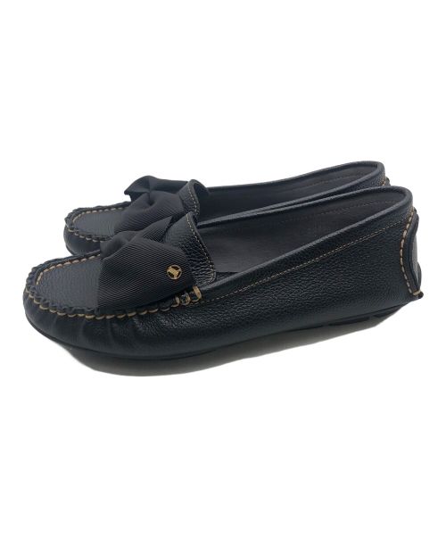 LANVIN en Bleu（ランバンオンブルー）LANVIN en Bleu (ランバンオンブルー) ローファー ブラック サイズ:22.5cmの古着・服飾アイテム