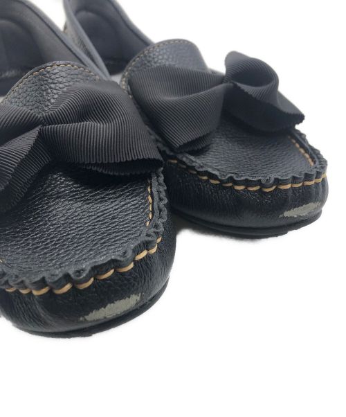 LANVIN en Bleu（ランバンオンブルー）LANVIN en Bleu (ランバンオンブルー) ローファー ブラック サイズ:22.5cmの古着・服飾アイテム