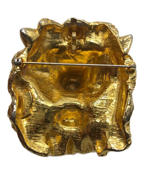 JUDITH LEIBER（ジュディス・ライバー）Judith Leiber (Judith Leiber) ブローチ ゴールドの古着・服飾アイテム