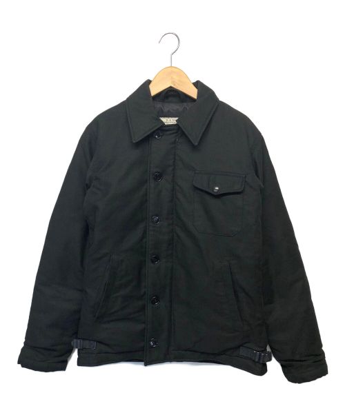 BUZZ RICKSON'S（バズリクソンズ）Buzz Rickson's (バズリクソンズ) A2ジャケット ブラック サイズ:34ー36の古着・服飾アイテム