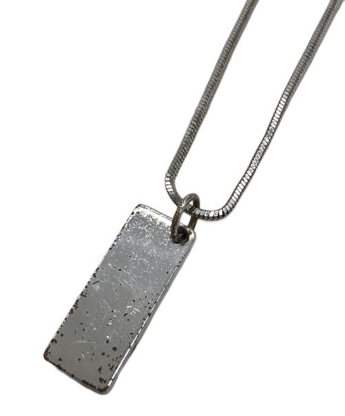 Christian Dior（クリスチャン ディオール）Christian Dior (クリスチャン ディオール) プレートネックレス ピンクの古着・服飾アイテム