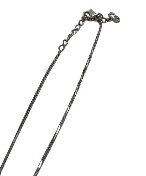 Christian Dior（クリスチャン ディオール）Christian Dior (クリスチャン ディオール) プレートネックレス ピンクの古着・服飾アイテム