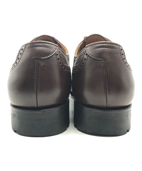SCOTCH GRAIN（スコッチグレイン）SCOTCH GRAIN (スコッチグレイン) レザーシューズ ブラウン サイズ:24cmの古着・服飾アイテム