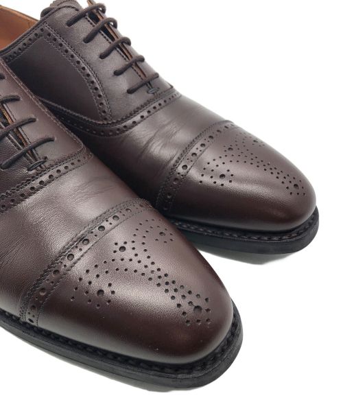 SCOTCH GRAIN（スコッチグレイン）SCOTCH GRAIN (スコッチグレイン) レザーシューズ ブラウン サイズ:24cmの古着・服飾アイテム