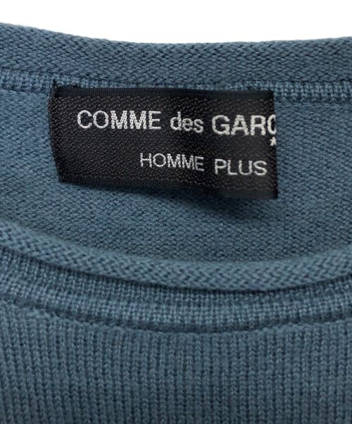 COMME des GARCONS HOMME（コムデギャルソン オム）COMME des GARCONS HOMME (コムデギャルソン オム) ロールネックニット スカイブルー サイズ:不明の古着・服飾アイテム