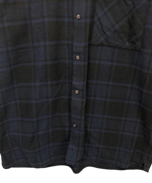 OFFWHITE（オフホワイト）OFFWHITE (オフホワイト) 半袖シャツ ネイビー サイズ:XLの古着・服飾アイテム