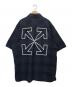 中古・古着 OFFWHITE (オフホワイト) 半袖シャツ ネイビー サイズ:XL：16000円