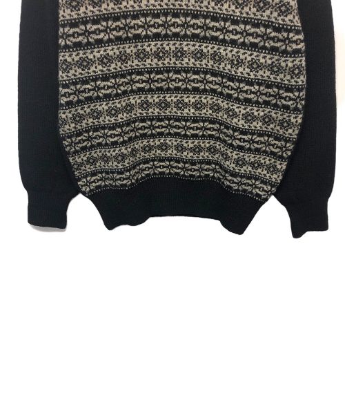 COMME des GARCONS HOMME（コムデギャルソン オム）COMME des GARCONS HOMME (コムデギャルソン オム) Vネックニット ブラック サイズ:不明の古着・服飾アイテム