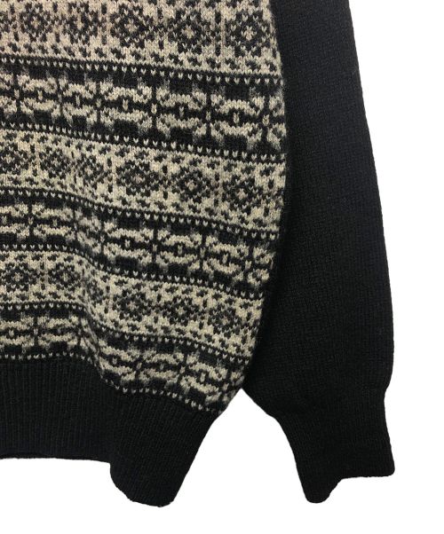 COMME des GARCONS HOMME（コムデギャルソン オム）COMME des GARCONS HOMME (コムデギャルソン オム) Vネックニット ブラック サイズ:不明の古着・服飾アイテム