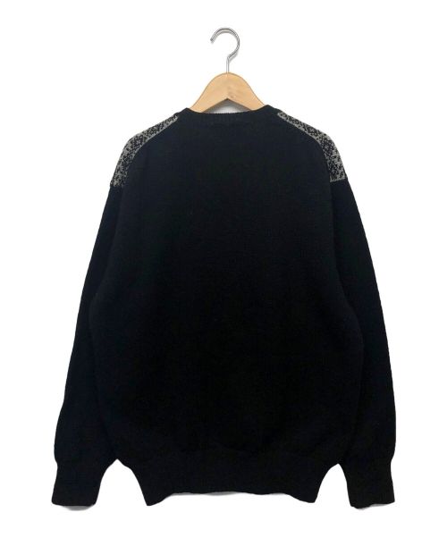 COMME des GARCONS HOMME（コムデギャルソン オム）COMME des GARCONS HOMME (コムデギャルソン オム) Vネックニット ブラック サイズ:不明の古着・服飾アイテム