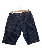 EVISUエヴィス）の古着「ハーフパンツ」｜ネイビー