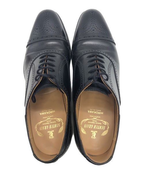 SCOTCH GRAIN（スコッチグレイン）SCOTCH GRAIN (スコッチグレイン) レザーシューズ ブラック サイズ:24cmの古着・服飾アイテム