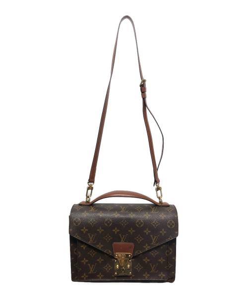 LOUIS VUITTON（ルイ ヴィトン）LOUIS VUITTON (ルイ ヴィトン) 2WAYショルダーバッグ ブラウンの古着・服飾アイテム