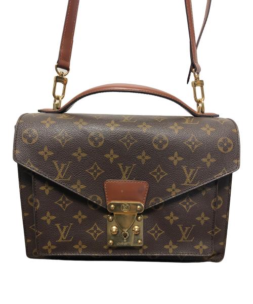 LOUIS VUITTON（ルイ ヴィトン）LOUIS VUITTON (ルイ ヴィトン) 2WAYショルダーバッグ ブラウンの古着・服飾アイテム