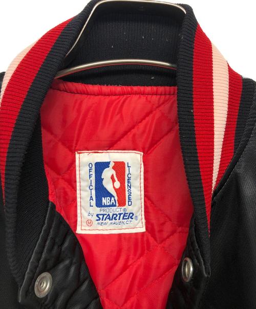 STARTER（スターター）STARTER (スターター) スタジャン レッド×ブラック サイズ:Mの古着・服飾アイテム