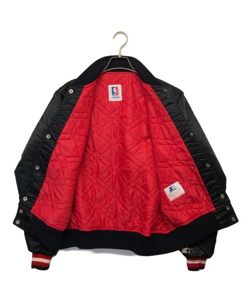 STARTER（スターター）STARTER (スターター) スタジャン レッド×ブラック サイズ:Mの古着・服飾アイテム