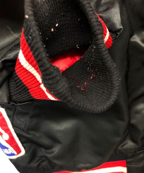 STARTER（スターター）STARTER (スターター) スタジャン レッド×ブラック サイズ:Mの古着・服飾アイテム