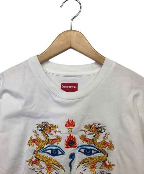 SUPREME（シュプリーム）Supreme (シュプリーム) 長袖Tシャツ ホワイト サイズ:Sの古着・服飾アイテム