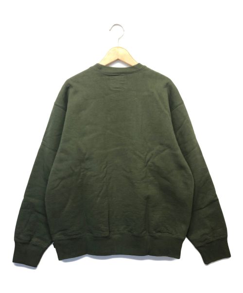 SUPREME（シュプリーム）Supreme (シュプリーム) YOHJI YAMAMOTO (ヨウジヤマモト) ビッグロゴスウェット オリーブ サイズ:Sの古着・服飾アイテム