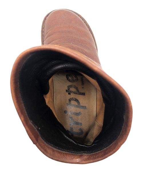 Trippen（トリッペン）Trippen (トリッペン) ショートブーツ ブラウン サイズ:23.5cmの古着・服飾アイテム