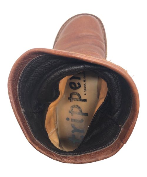 Trippen（トリッペン）Trippen (トリッペン) ショートブーツ ブラウン サイズ:23.5cmの古着・服飾アイテム