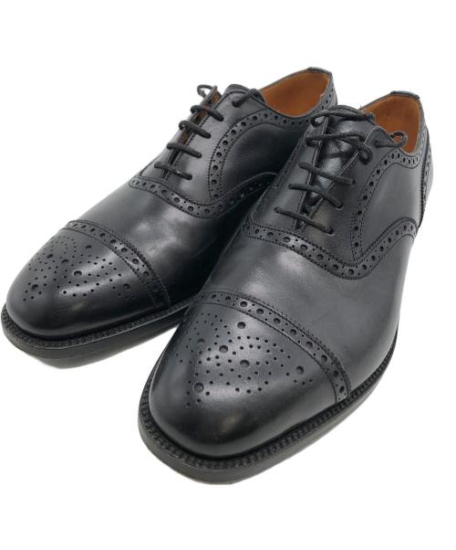 J.M.WESTON（ジェイエムウエストン）J.M.WESTON (ジェイエムウエストン) メダリオンシューズ ブラック サイズ:6　1/2の古着・服飾アイテム