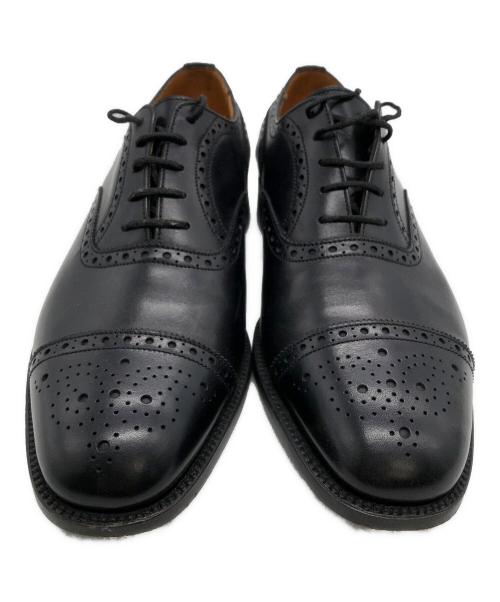 J.M.WESTON（ジェイエムウエストン）J.M.WESTON (ジェイエムウエストン) メダリオンシューズ ブラック サイズ:6　1/2の古着・服飾アイテム