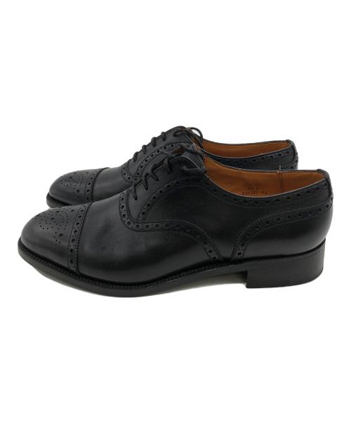 J.M.WESTON（ジェイエムウエストン）J.M.WESTON (ジェイエムウエストン) メダリオンシューズ ブラック サイズ:6　1/2の古着・服飾アイテム