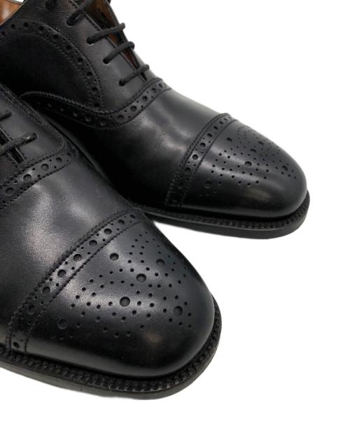 J.M.WESTON（ジェイエムウエストン）J.M.WESTON (ジェイエムウエストン) メダリオンシューズ ブラック サイズ:6　1/2の古着・服飾アイテム