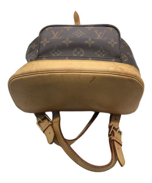 LOUIS VUITTON（ルイ ヴィトン）LOUIS VUITTON (ルイ ヴィトン) M51137　ミニモンスリ　モノグラムリュック ブラウンの古着・服飾アイテム