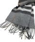 BURBERRY LONDON (バーバリーロンドン) カシミヤマフラー グレー：15000円