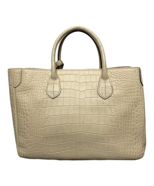 A.D.M.J.（エーディーエムジェイ）A.D.M.J. (エーディーエムジェイ) ハンドバッグ ベージュの古着・服飾アイテム