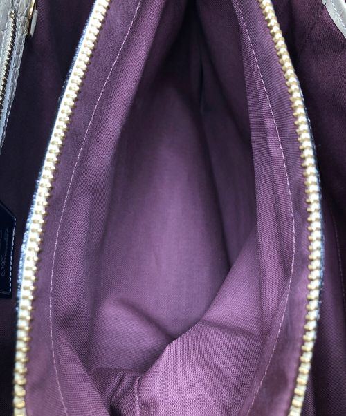 A.D.M.J.（エーディーエムジェイ）A.D.M.J. (エーディーエムジェイ) ハンドバッグ ベージュの古着・服飾アイテム