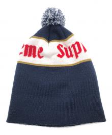 SUPREME（シュプリーム）の古着「ニット帽 22FW」｜ネイビー