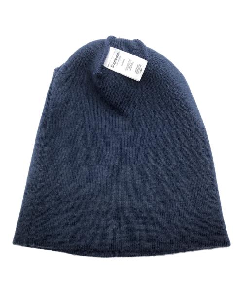 SUPREME（シュプリーム）Supreme (シュプリーム) ニット帽 22FW ネイビーの古着・服飾アイテム