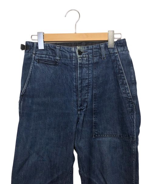 Engineered Garments（エンジニアドガーメンツ）Engineered Garments (エンジニアド ガーメンツ) BEAMS PLUS (ビームスプラス) GLASSFIELD PANTS インディゴ サイズ:71cm(w28)の古着・服飾アイテム