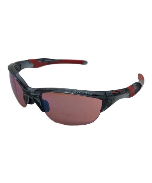 OAKLEY（オークリー）OAKLEY (オークリー) スポーツサングラス レッド×ブラックの古着・服飾アイテム