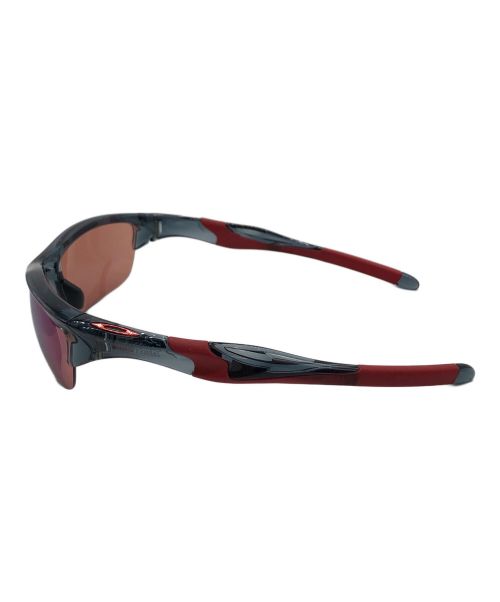 OAKLEY（オークリー）OAKLEY (オークリー) スポーツサングラス レッド×ブラックの古着・服飾アイテム