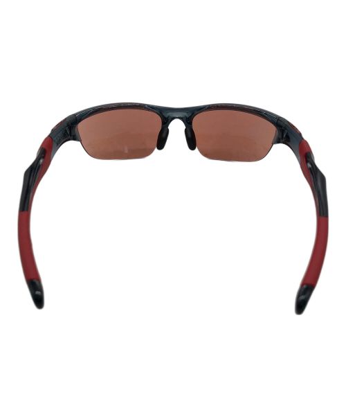 OAKLEY（オークリー）OAKLEY (オークリー) スポーツサングラス レッド×ブラックの古着・服飾アイテム