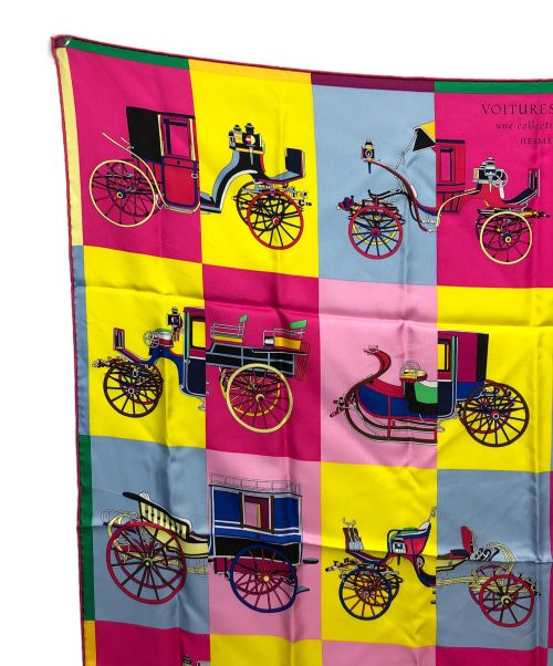 HERMES（エルメス）HERMES (エルメス) スカーフ ピンクの古着・服飾アイテム