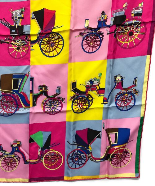 HERMES（エルメス）HERMES (エルメス) スカーフ ピンクの古着・服飾アイテム