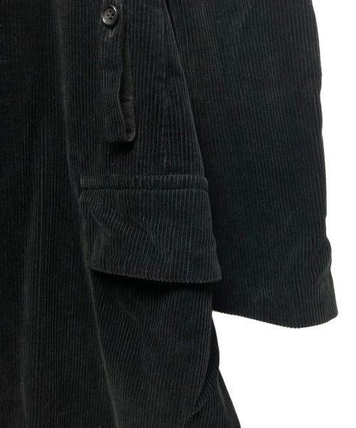COMME des GARCONS（コムデギャルソン）COMME des GARCONS (コムデギャルソン) コーデュロイコート ブラック サイズ:不明の古着・服飾アイテム