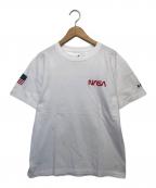 BEAMS×Tom Sachsビームス×トム・サックス）の古着「NASA Tシャツ/2019」｜ホワイト