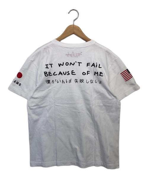 BEAMS（ビームス）BEAMS (ビームス) TOM SACHS (トムサックス) NASA Tシャツ/2019 ホワイト サイズ:Mの古着・服飾アイテム