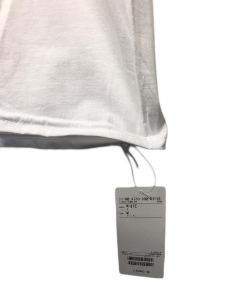 BEAMS（ビームス）BEAMS (ビームス) TOM SACHS (トムサックス) FRUIT OF THE LOOM (フルーツオブザルーム) 半袖Tシャツ ホワイト サイズ:Mの古着・服飾アイテム