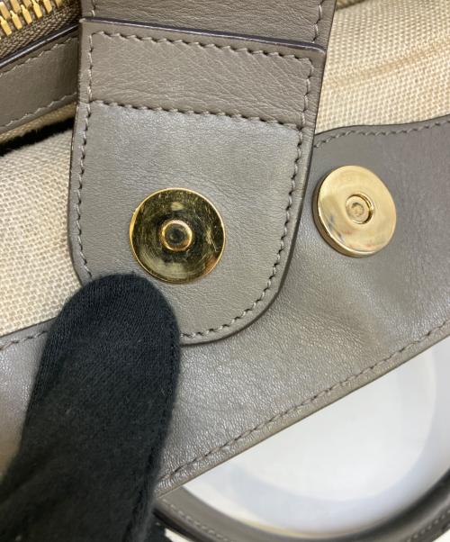 GUCCI（グッチ）GUCCI (グッチ) マイクログッチシマ グレーの古着・服飾アイテム