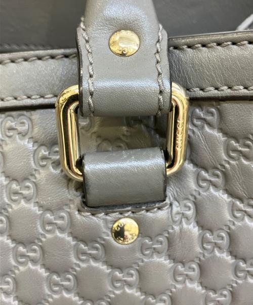 GUCCI（グッチ）GUCCI (グッチ) マイクログッチシマ グレーの古着・服飾アイテム