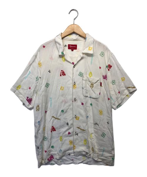 SUPREME（シュプリーム）Supreme (シュプリーム) 半袖シャツ アイボリー サイズ:Mの古着・服飾アイテム