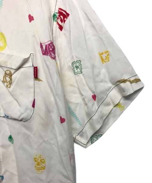 SUPREME（シュプリーム）Supreme (シュプリーム) 半袖シャツ アイボリー サイズ:Mの古着・服飾アイテム