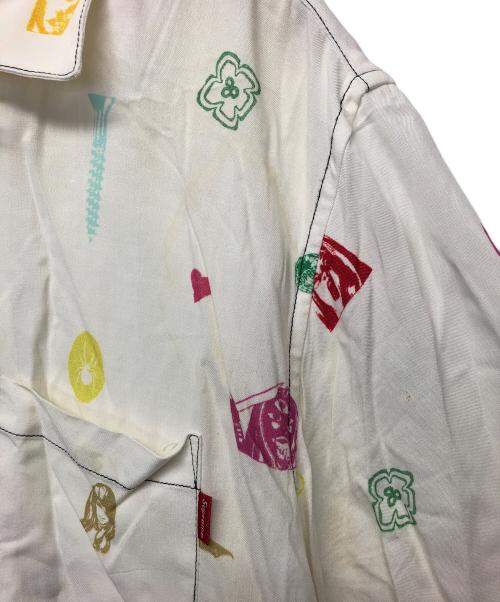 SUPREME（シュプリーム）Supreme (シュプリーム) 半袖シャツ アイボリー サイズ:Mの古着・服飾アイテム